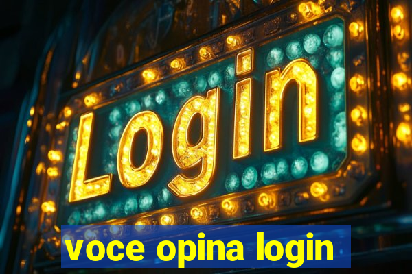 voce opina login